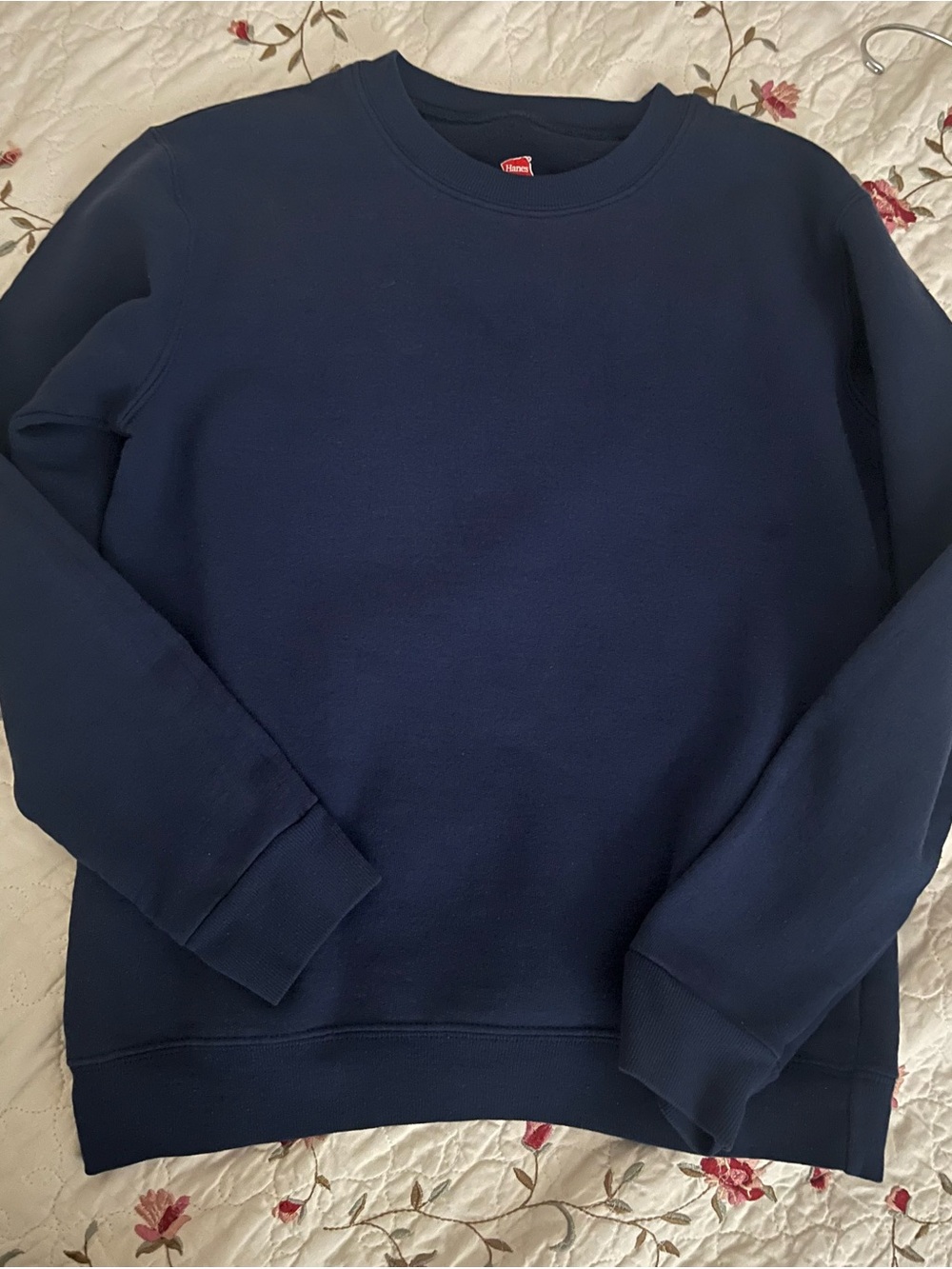 Hanes Navy Crewneck Sweatshirt